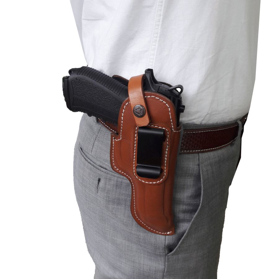 Belt Maşalı Altı Kapalı İç / Dış Tabanca Kılıfı - Görsel 2