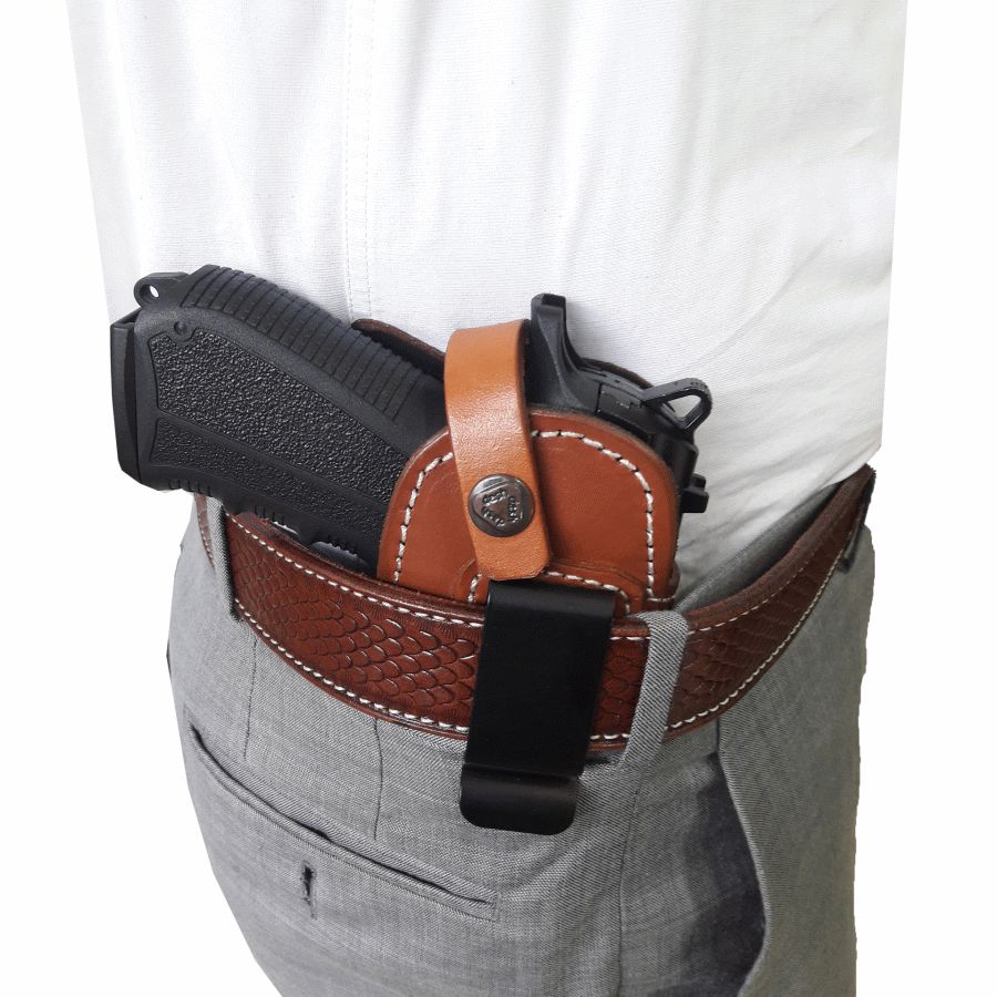 Belt Maşalı Altı Kapalı İç / Dış Tabanca Kılıfı - Görsel 3